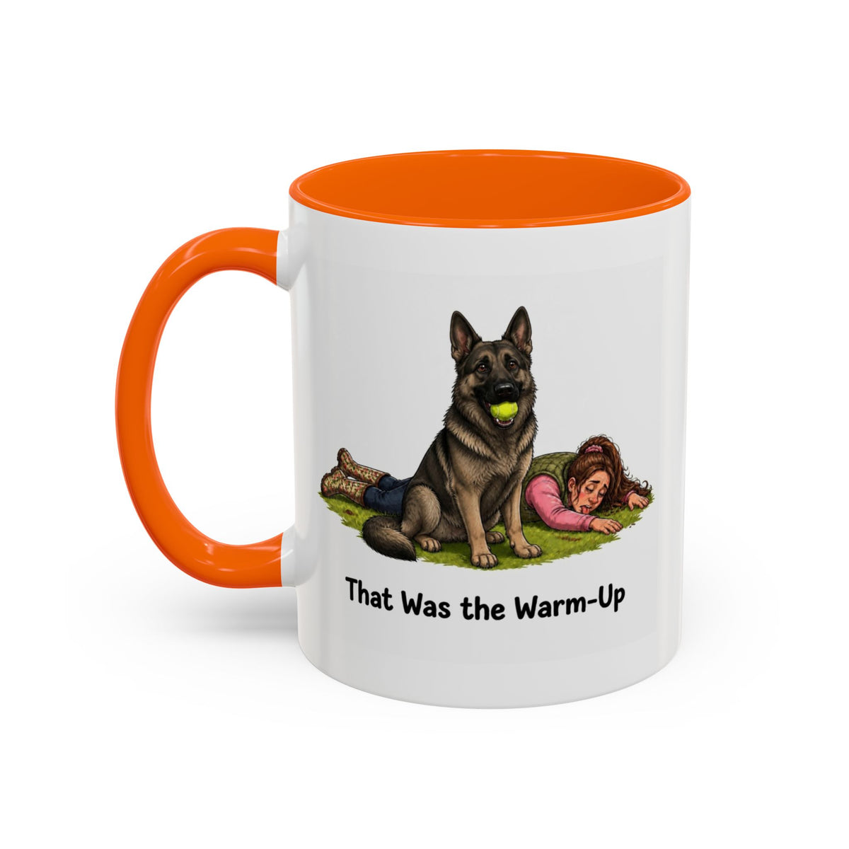 Warm-Up Mug - German Shepherd - Sable - Woman