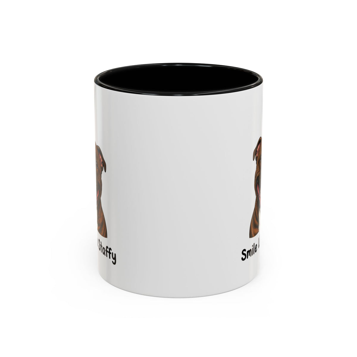 Staffy Smile Mug - Staffordshire Bull Terrier - Brindle