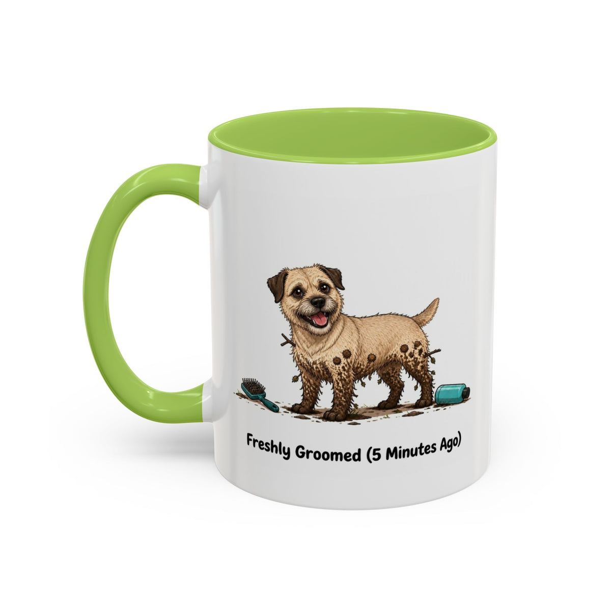 Freshly Groomed Mug - Border Terrier - Wheaten