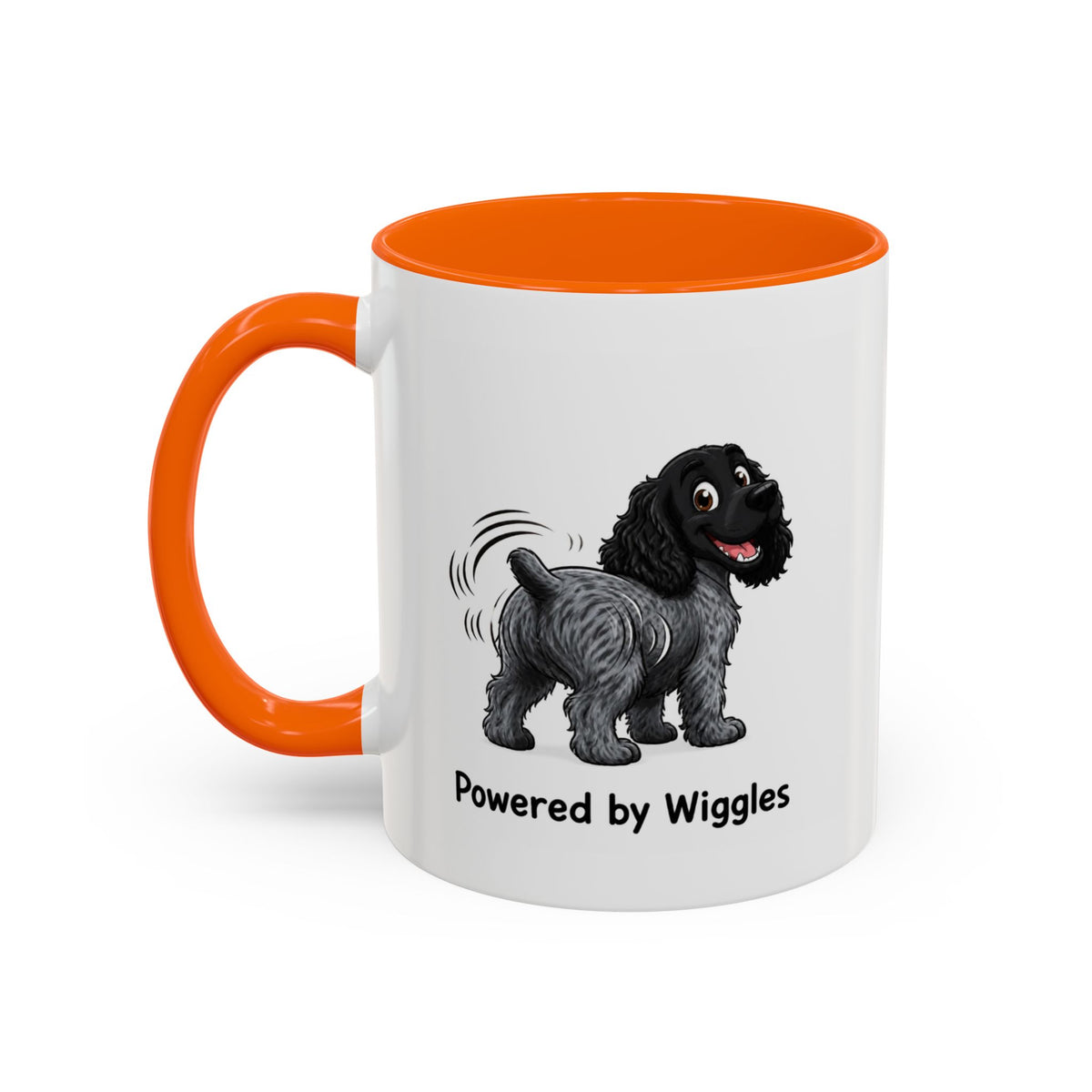 Powered by Wiggles Mug - Cocker Spaniel - Blue Roan