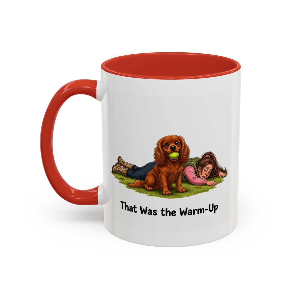Warm-Up Mug - Cavalier King Charles Spaniel - Ruby - Woman