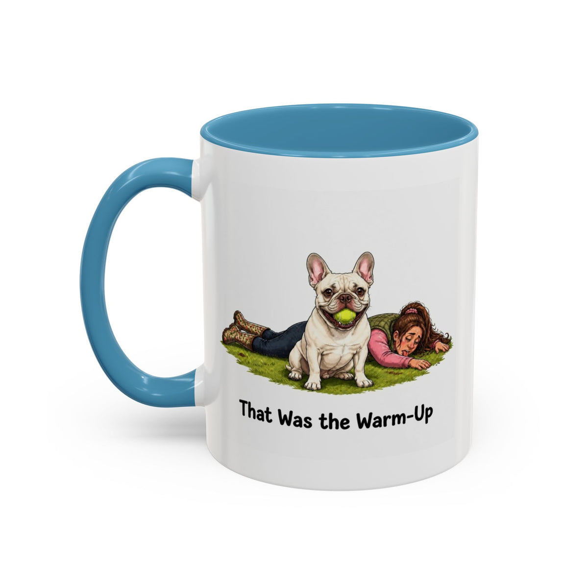 Warm-Up Mug - French Bulldog - Cream - Woman