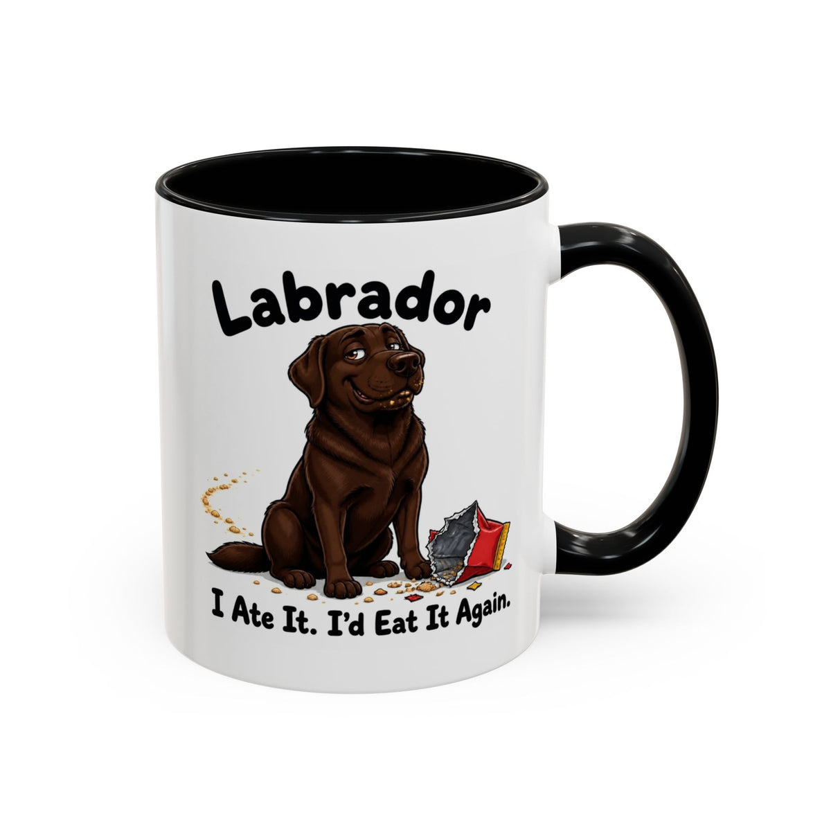 I Ate It Mug - Labrador - Chocolate