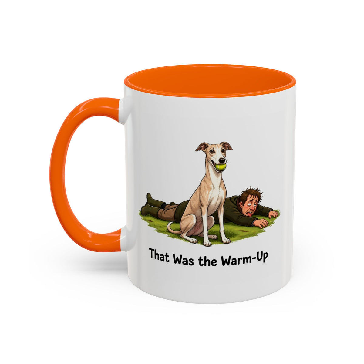 Warm-Up Mug - Whippet - Fawn - Man