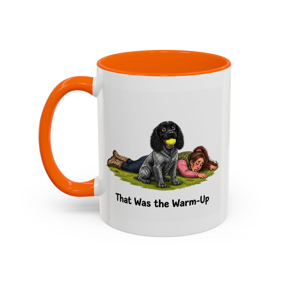 Warm-Up Mug - Cocker Spaniel - Blue Roan - Woman