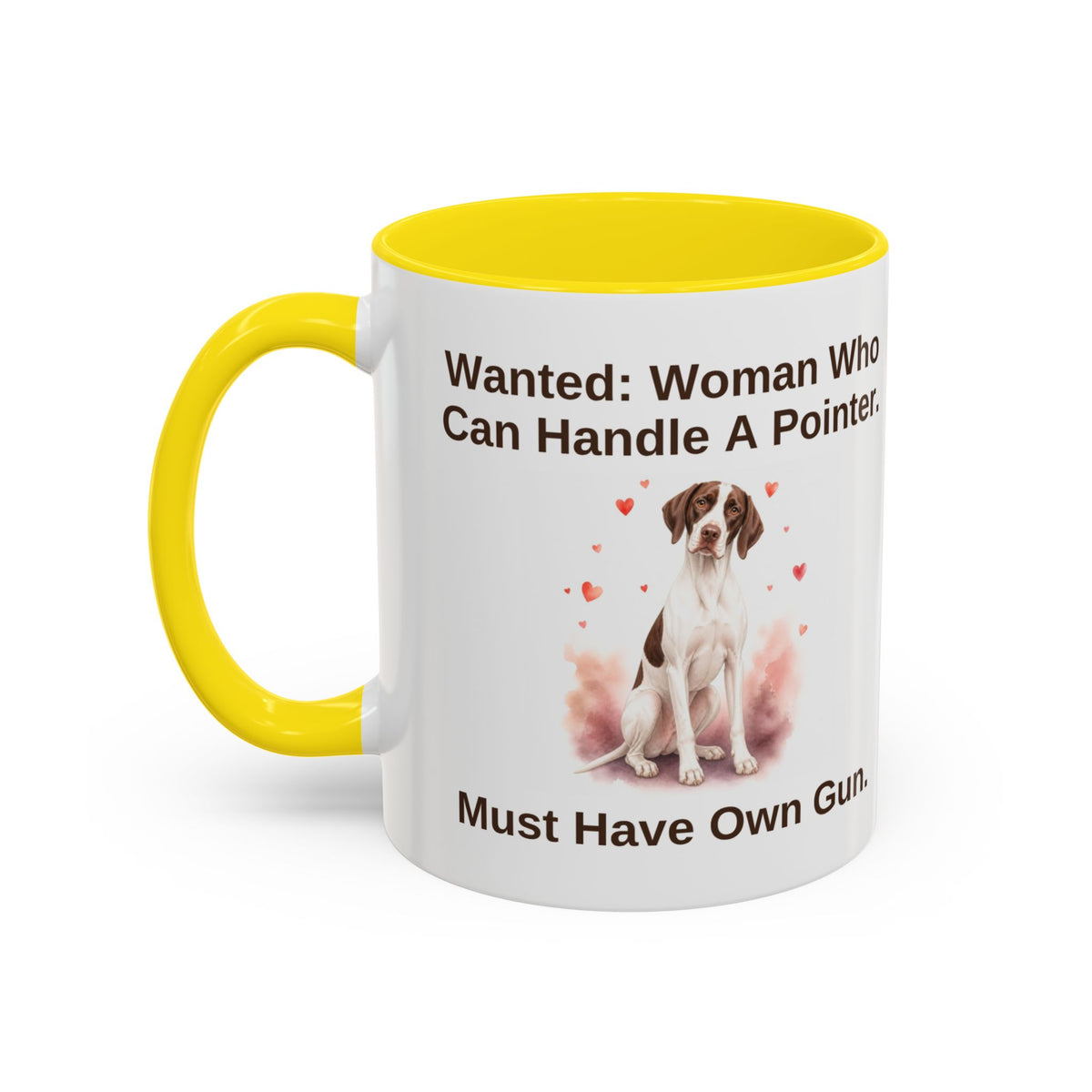 Wanted Mug - English Pointer - Liver & White - Woman