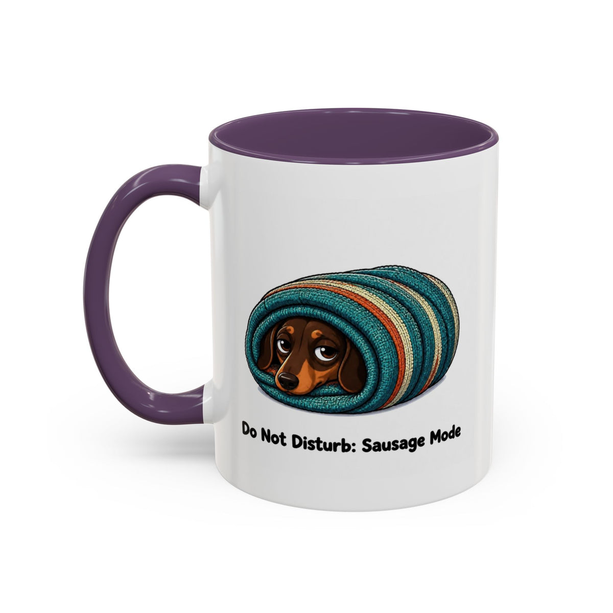 Sausage Mode Mug - Dachshund - Chocolate & Tan