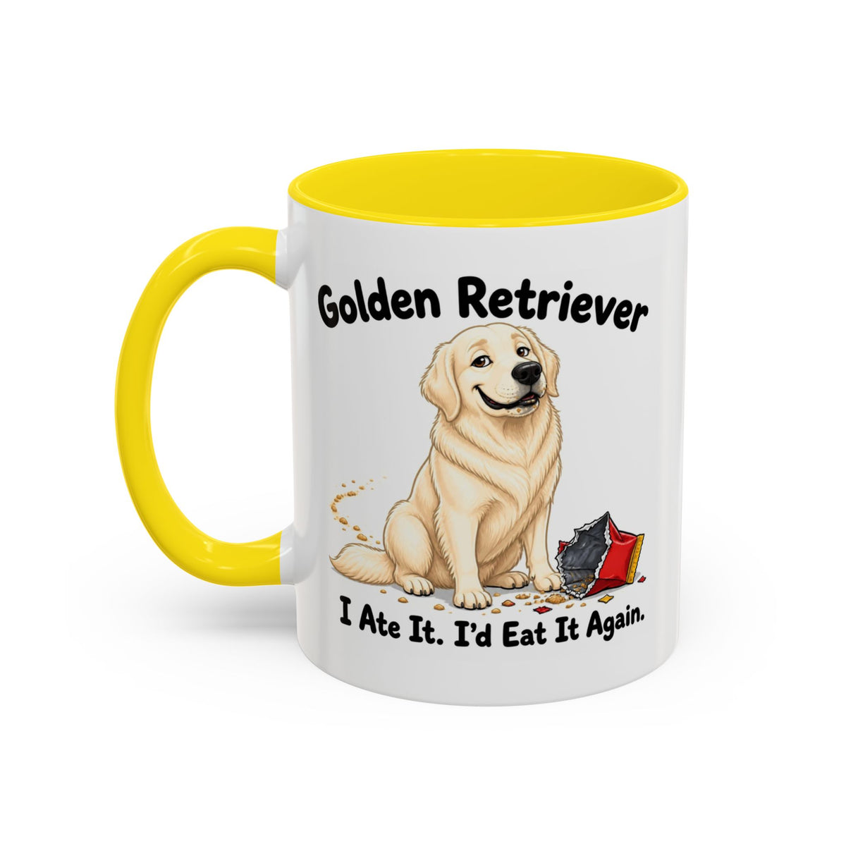 I Ate It Mug - Golden Retriever - Cream