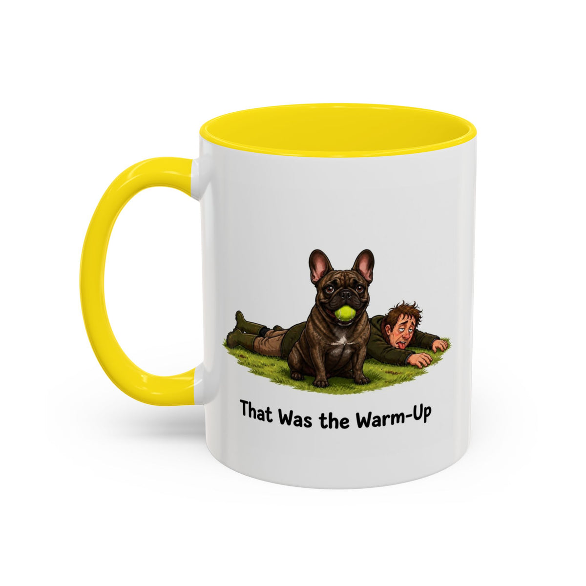 Warm-Up Mug - French Bulldog - Brindle - Man