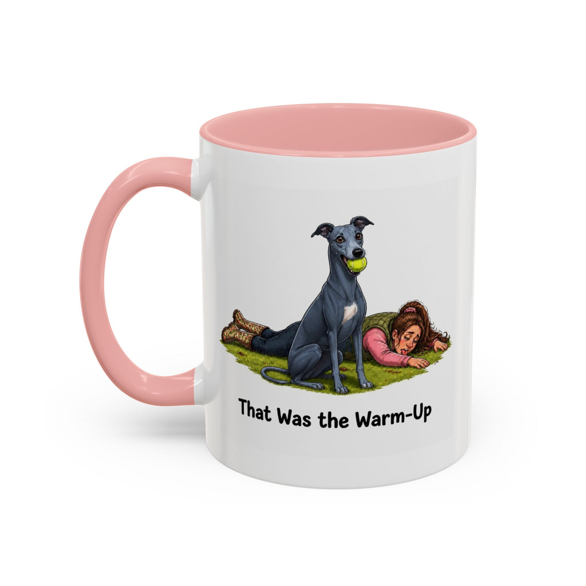 Warm-Up Mug - Whippet - Blue - Woman