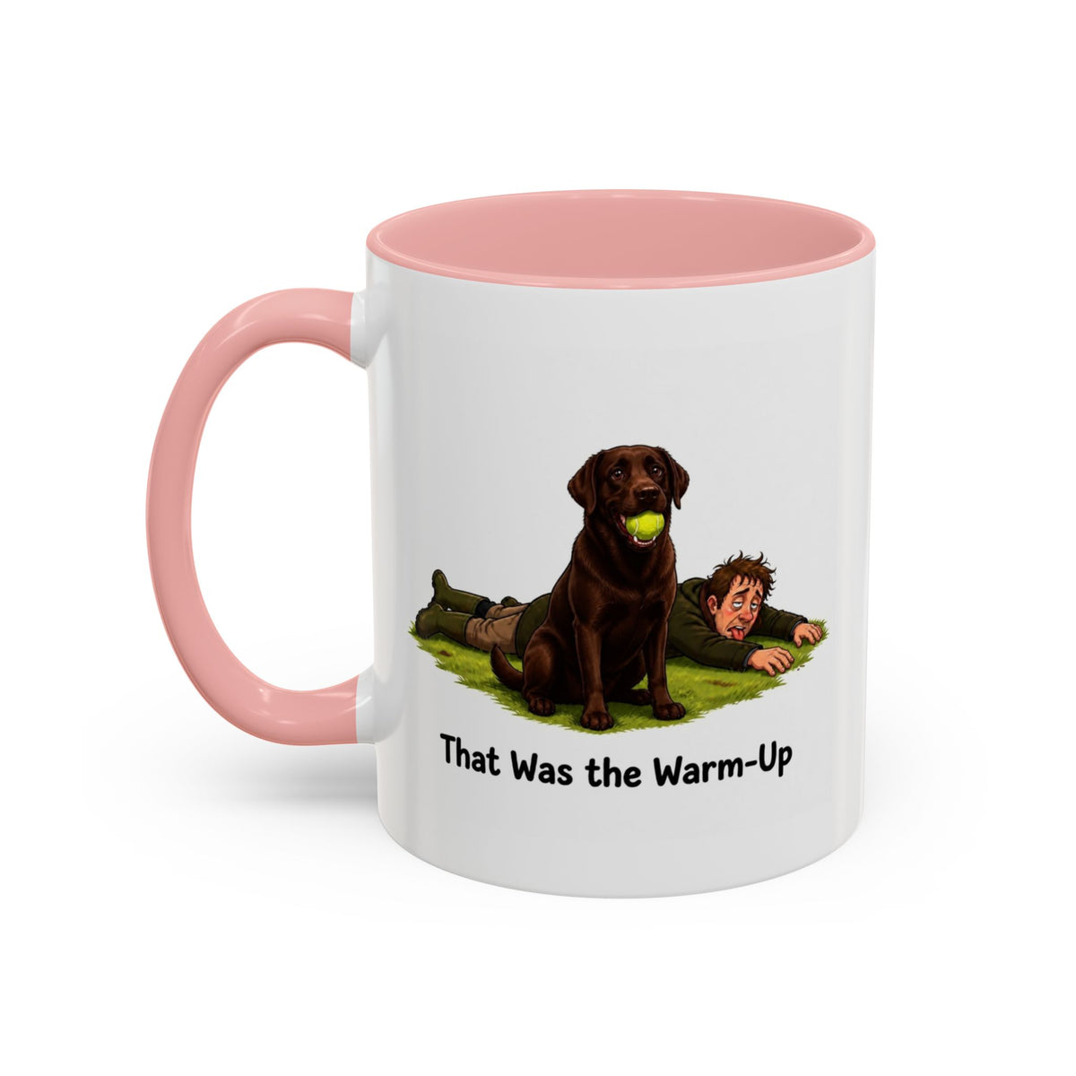 Warm-Up Mug - Labrador - Chocolate - Man