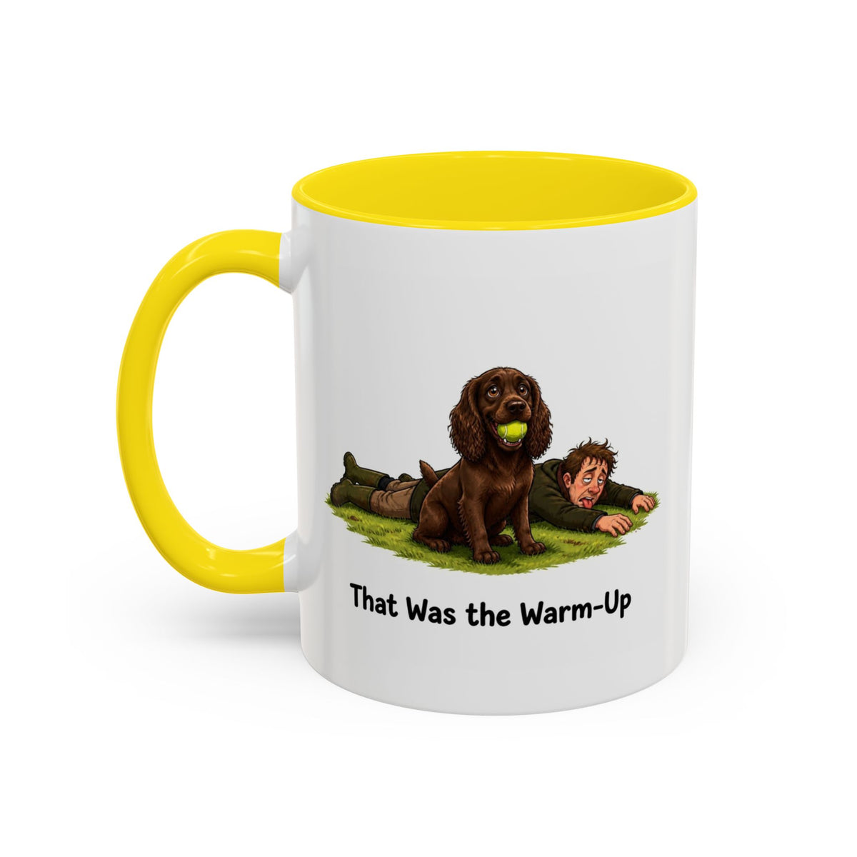 Warm-Up Mug - Cocker Spaniel - Brown - Man