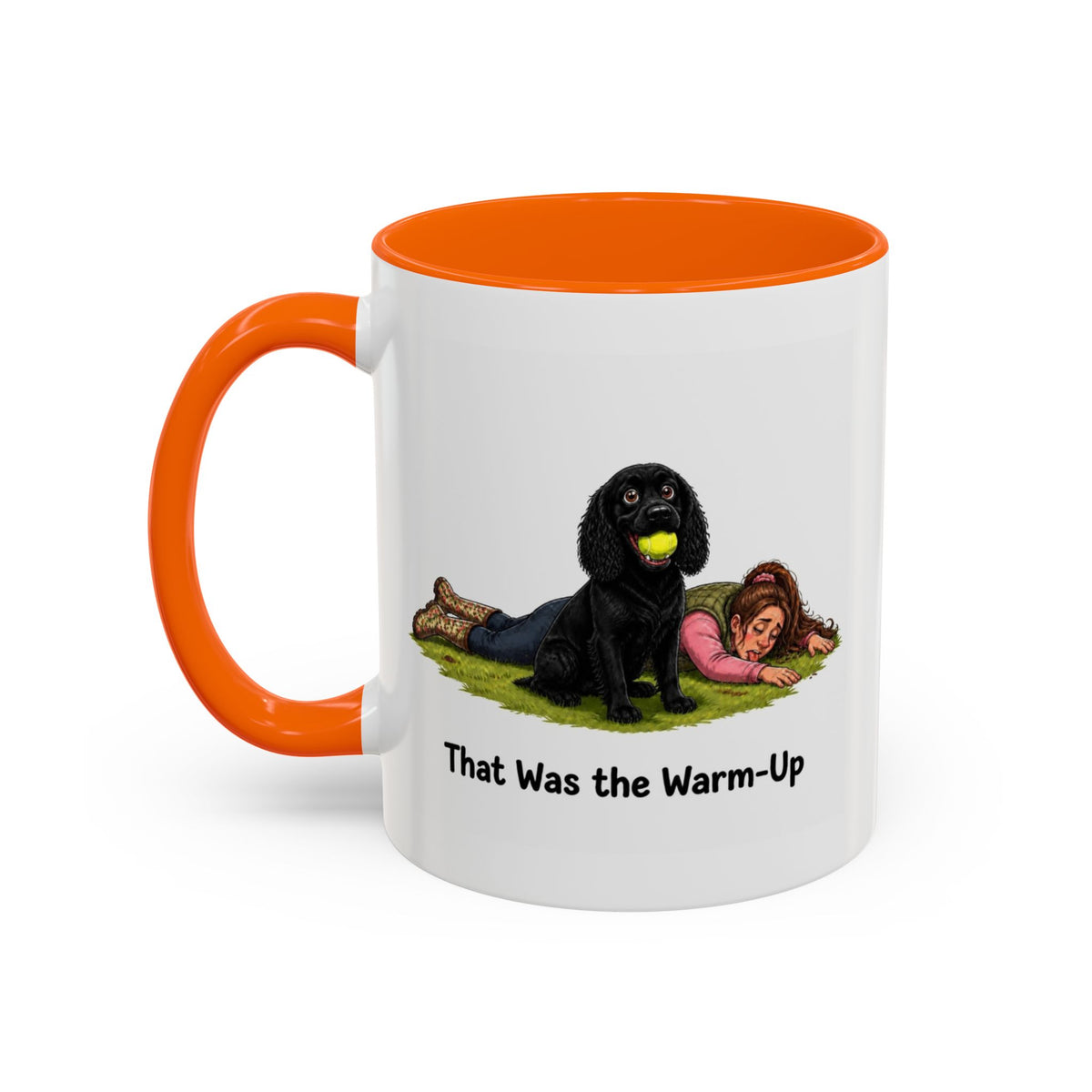Warm-Up Mug - Cocker Spaniel - Black - Woman