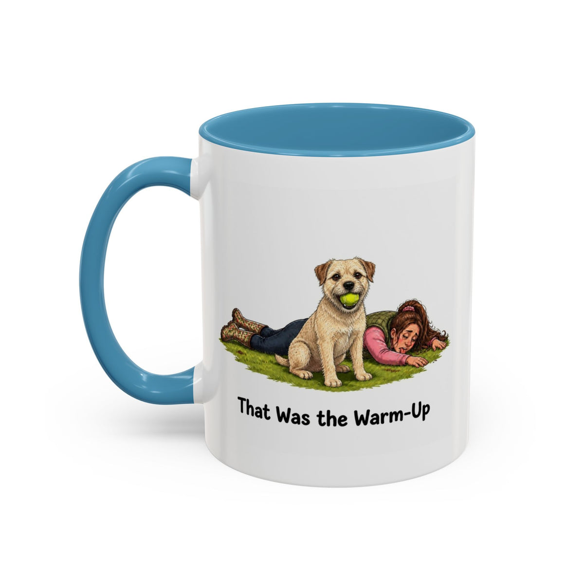 Warm-Up Mug - Border Terrier - Wheaten - Woman
