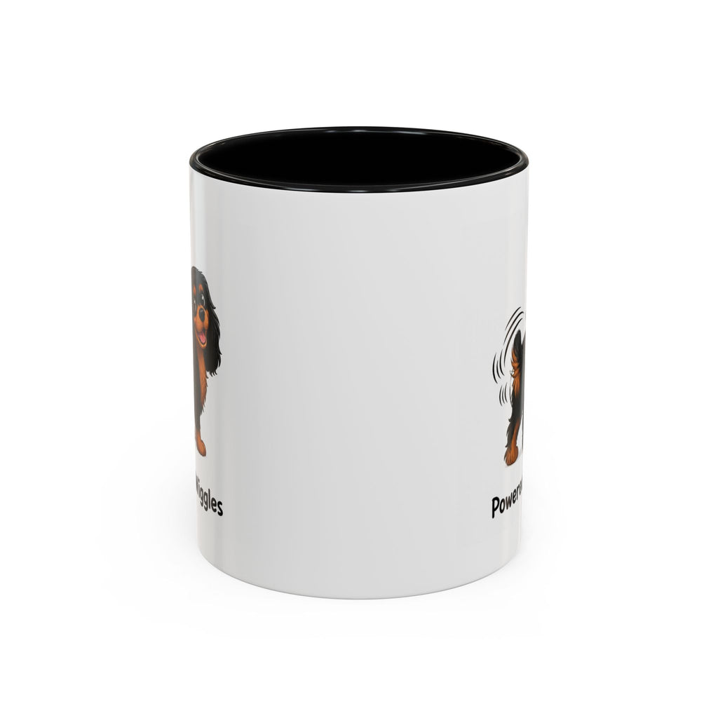 Powered by Wiggles Mug - Cavalier King Charles Spaniel - Black & Tan