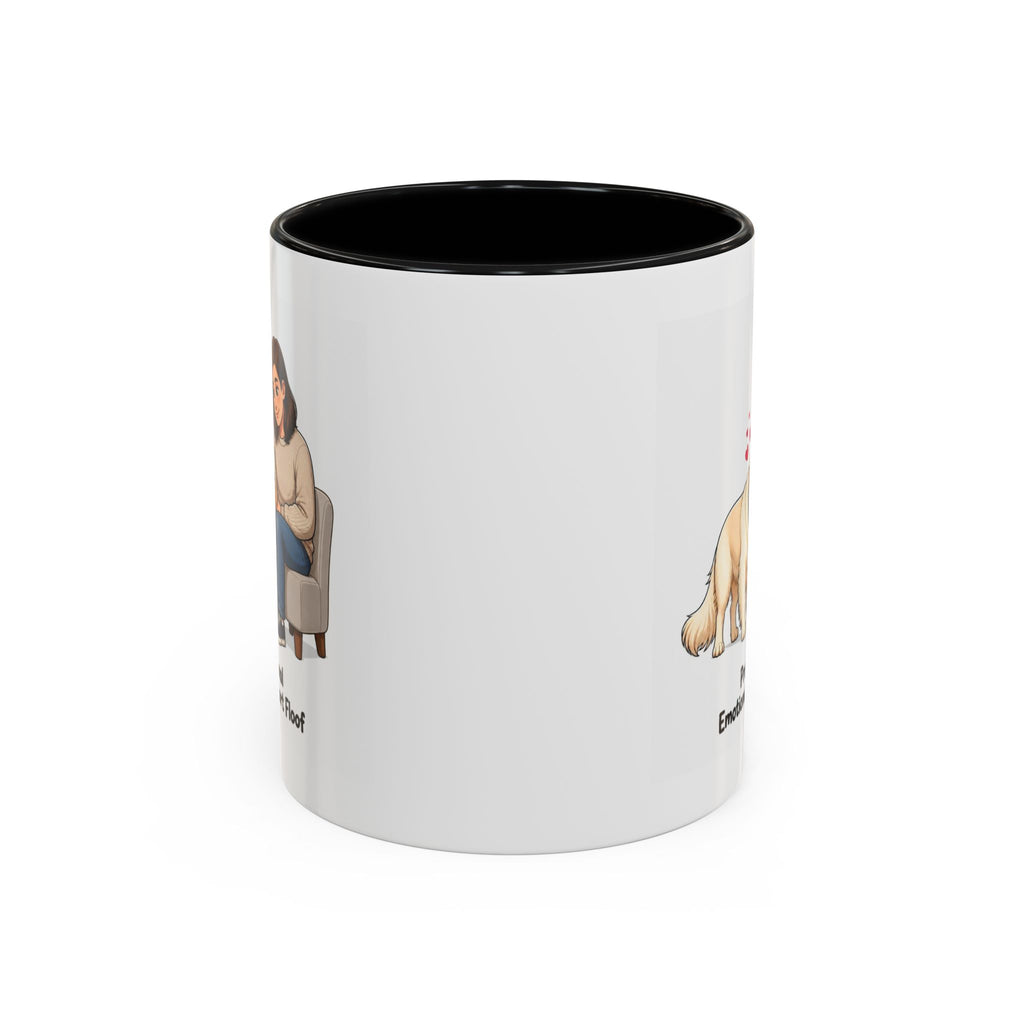 Support Floof Mug - Golden Retriever - Cream - Woman