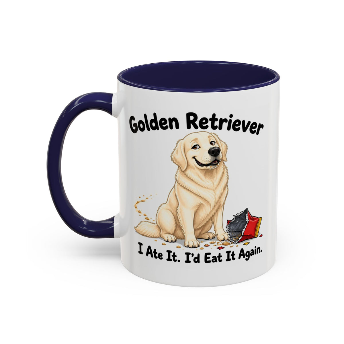 I Ate It Mug - Golden Retriever - Cream