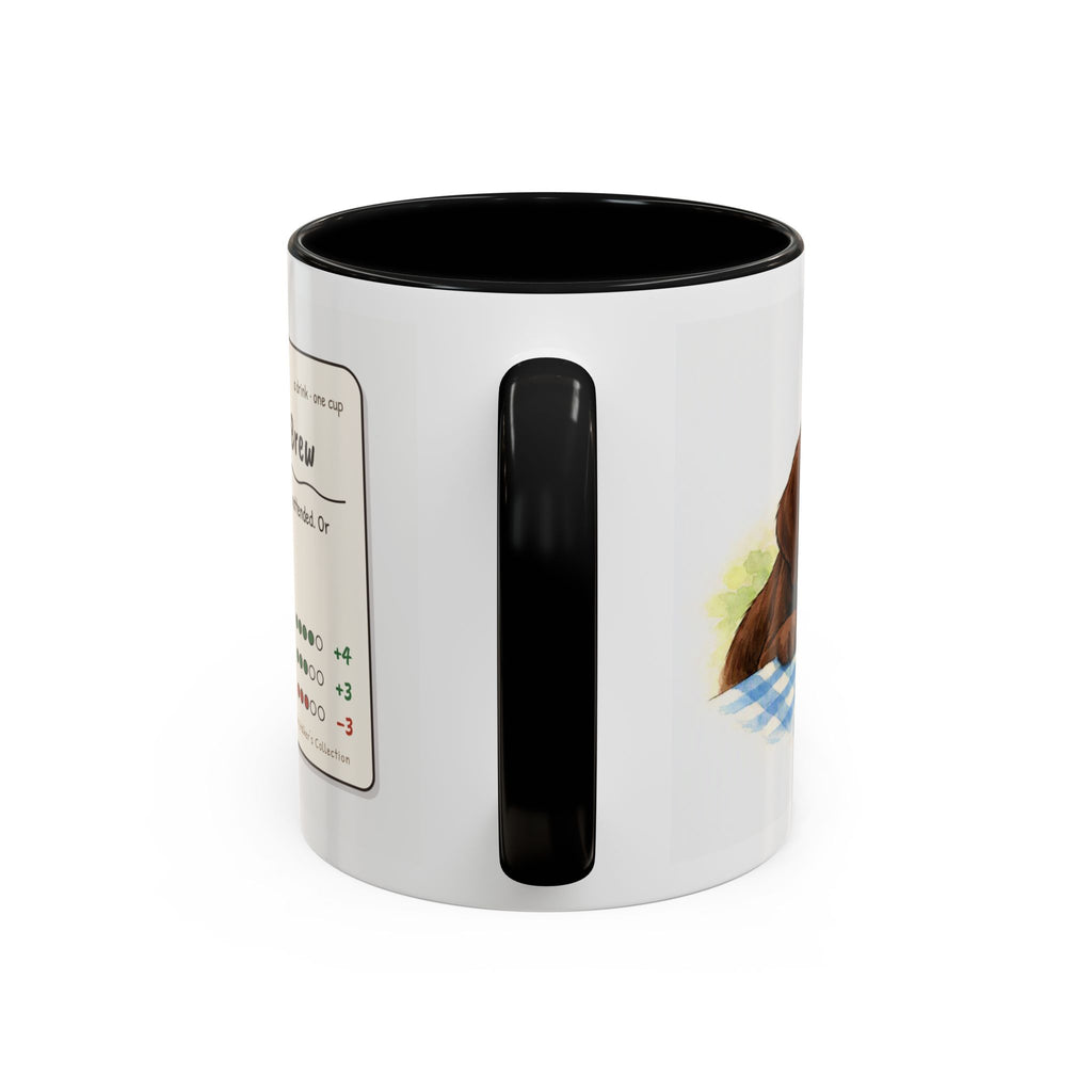 Funny chocolate Labrador mug, food thief Lab – view 6