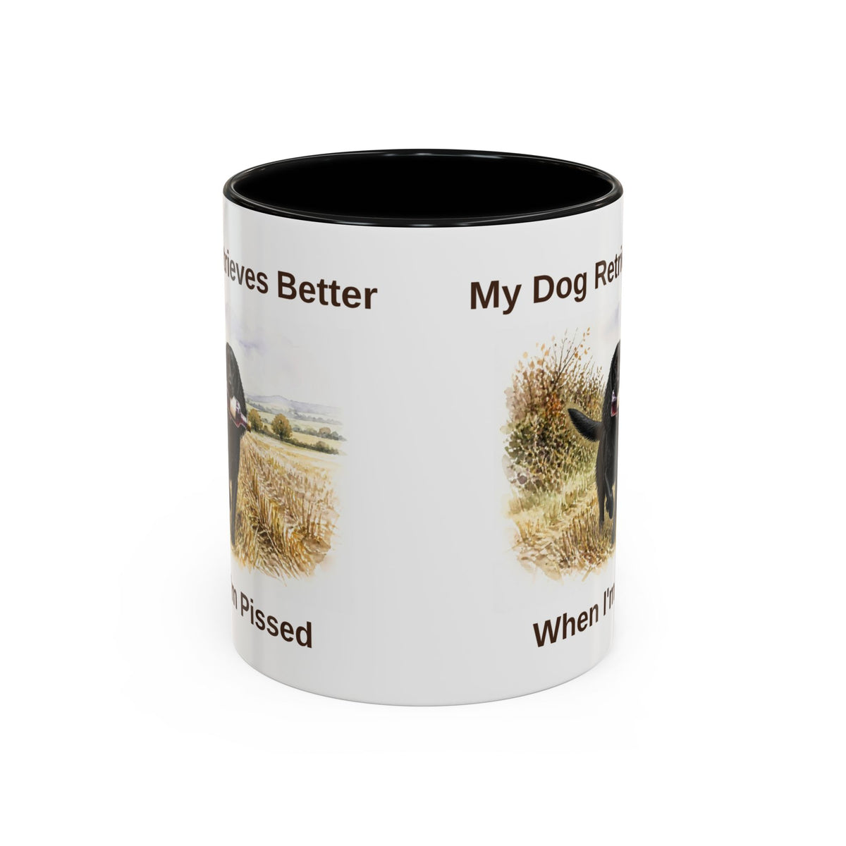 Retrieves Better Mug - Cocker Spaniel - Black