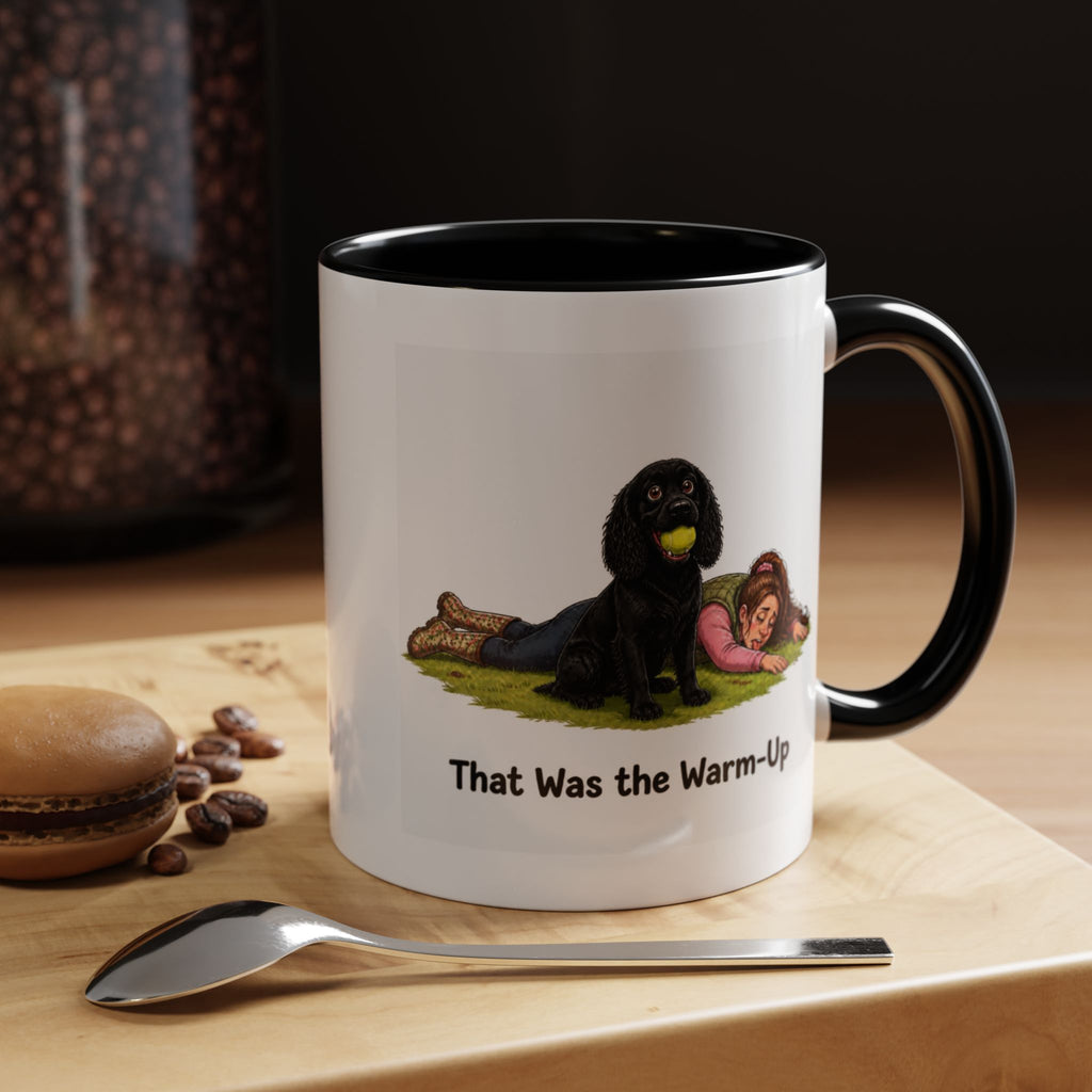 Warm-Up Mug - Cocker Spaniel - Black - Woman