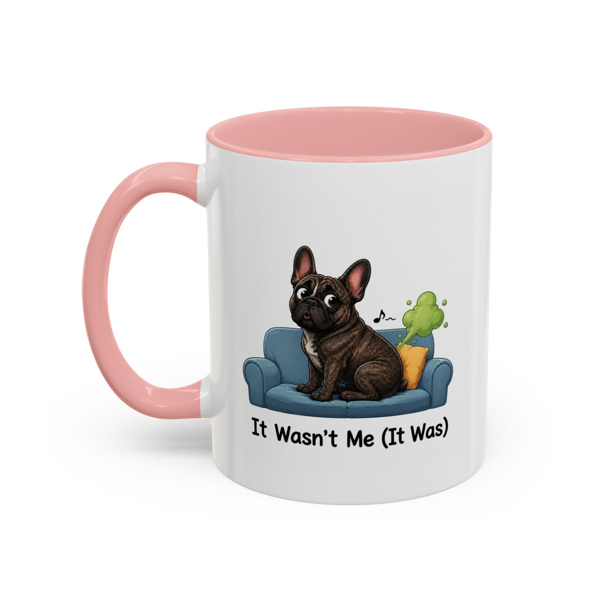 It Wasn't Me Mug - French Bulldog - Brindle