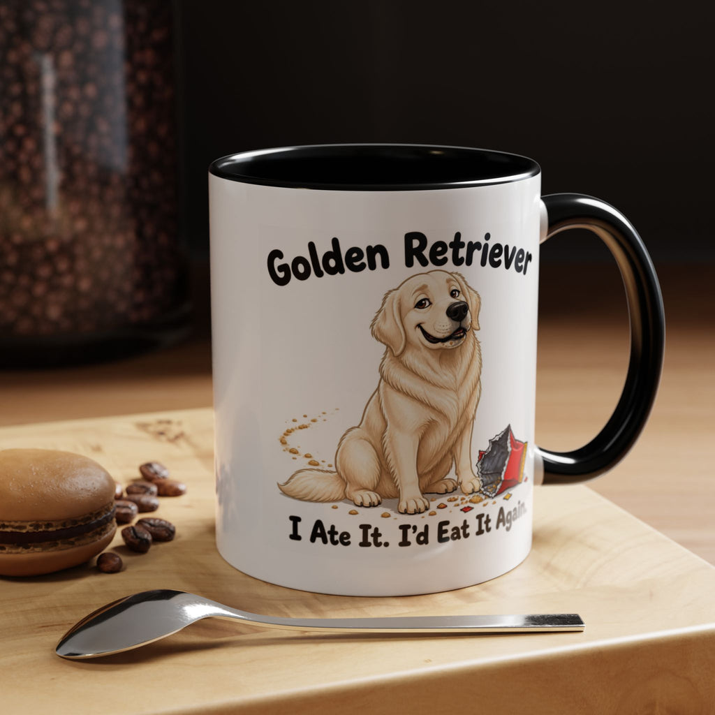 I Ate It Mug - Golden Retriever - Cream