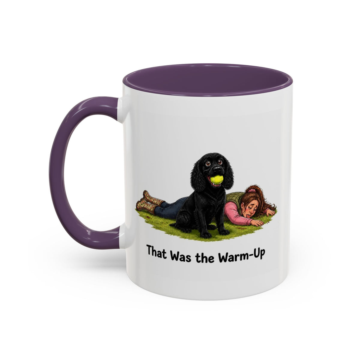 Warm-Up Mug - Cocker Spaniel - Black - Woman