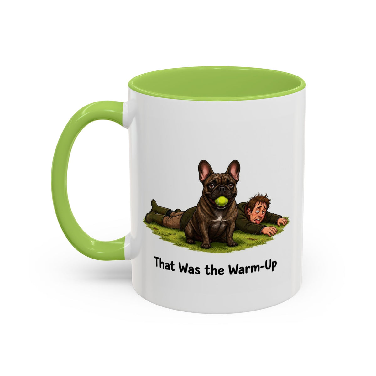 Warm-Up Mug - French Bulldog - Brindle - Man