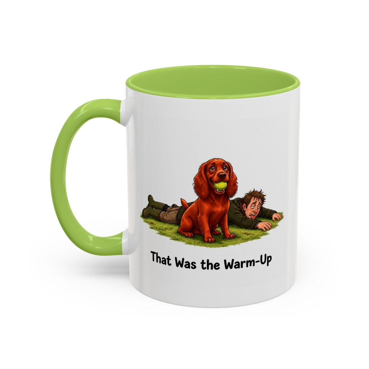 Warm-Up Mug - Cocker Spaniel - Red - Man