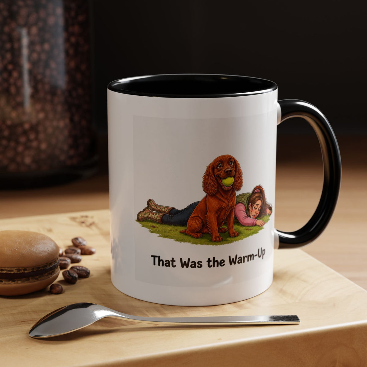 Warm-Up Mug - Cocker Spaniel - Red - Woman