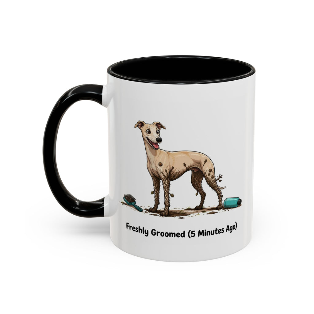 Freshly Groomed Mug - Whippet - Fawn