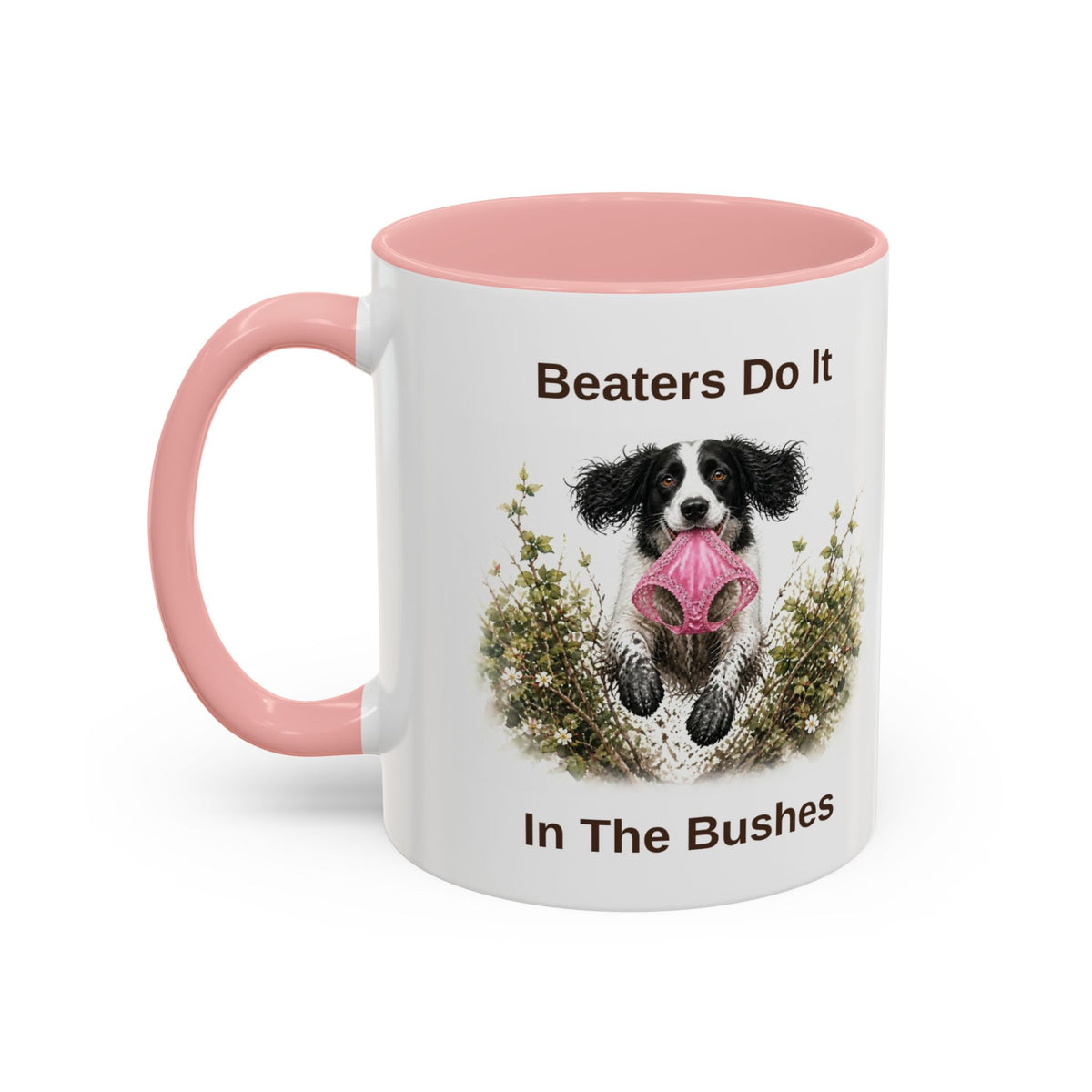 Beaters Mug - Springer Spaniel - Black & White