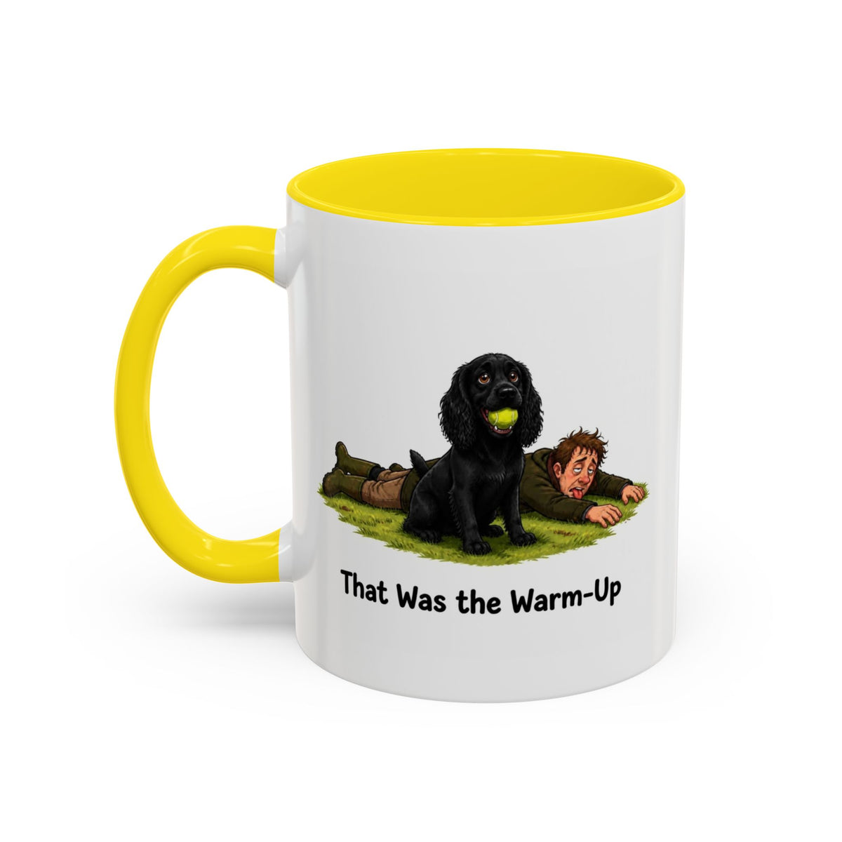 Warm-Up Mug - Cocker Spaniel - Black - Man