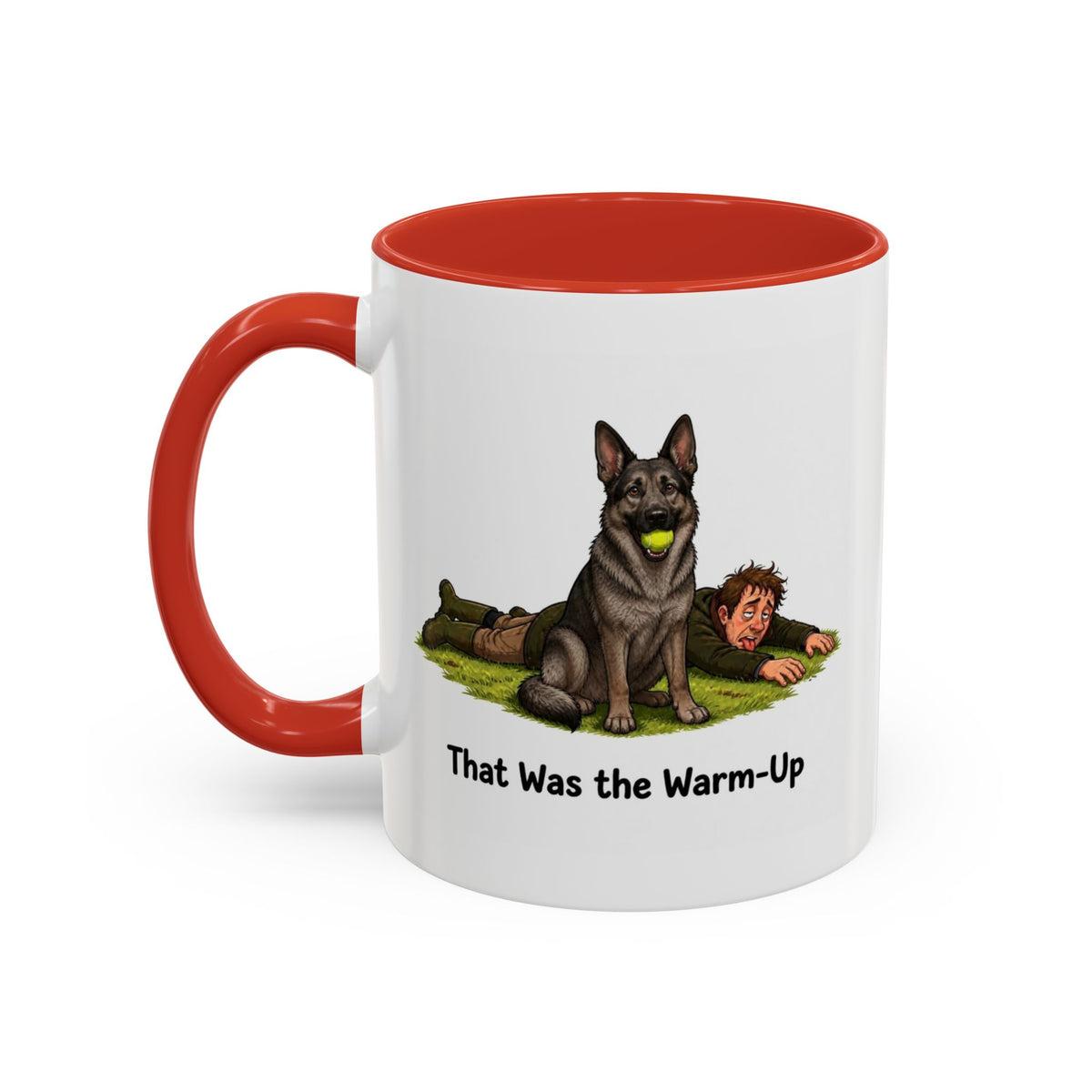 Warm-Up Mug - German Shepherd - Sable - Man