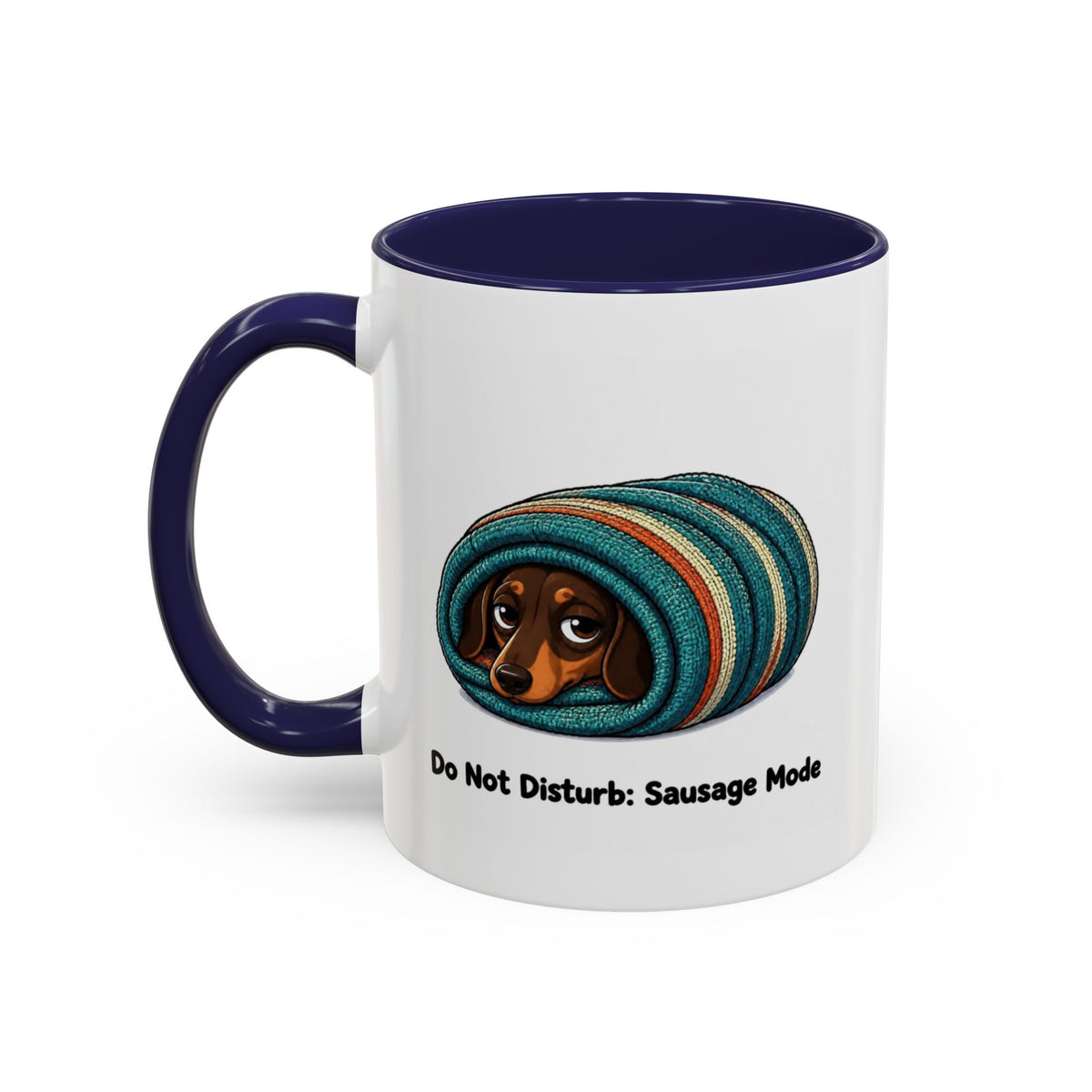 Sausage Mode Mug - Dachshund - Chocolate & Tan