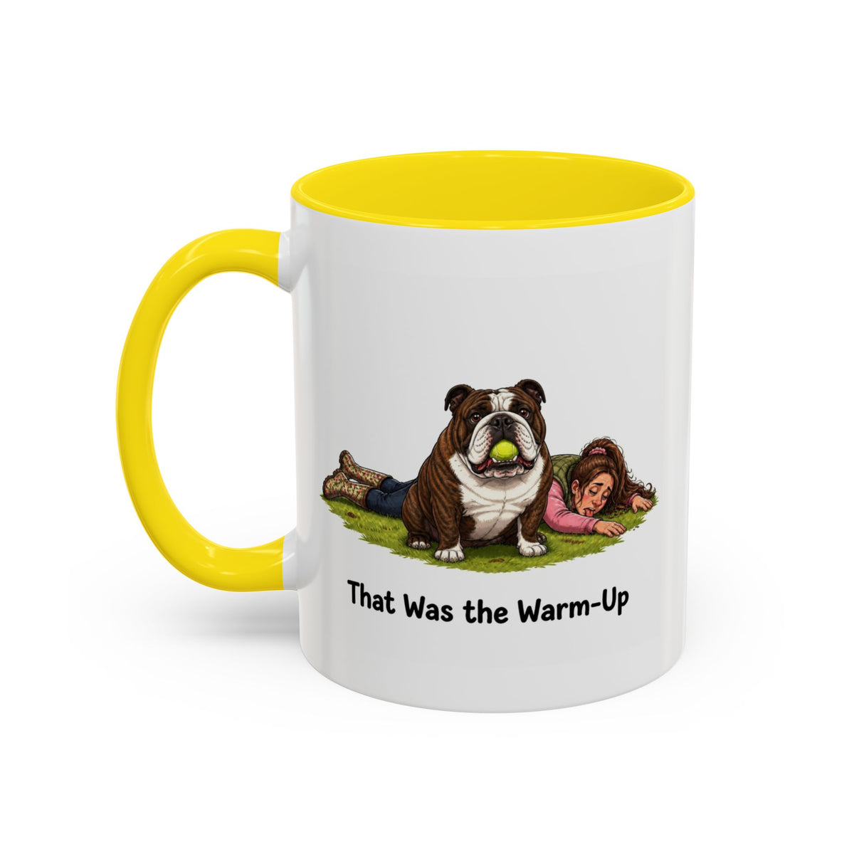 Warm-Up Mug - Bulldog - Brindle - Woman