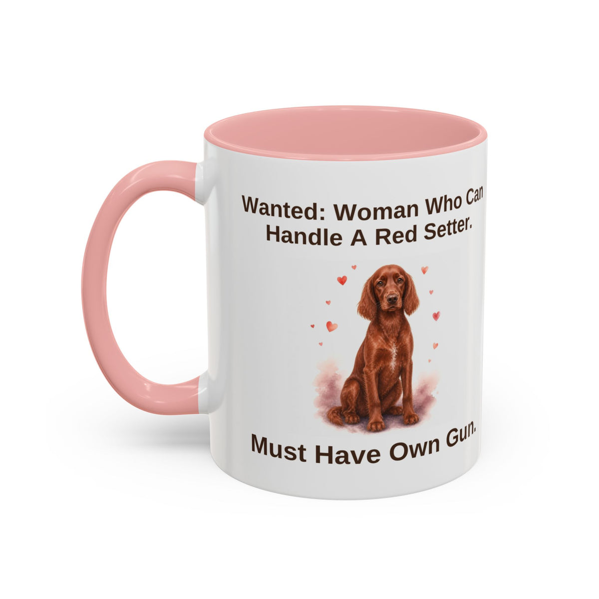 Wanted Mug - Red Setter - Red - Woman