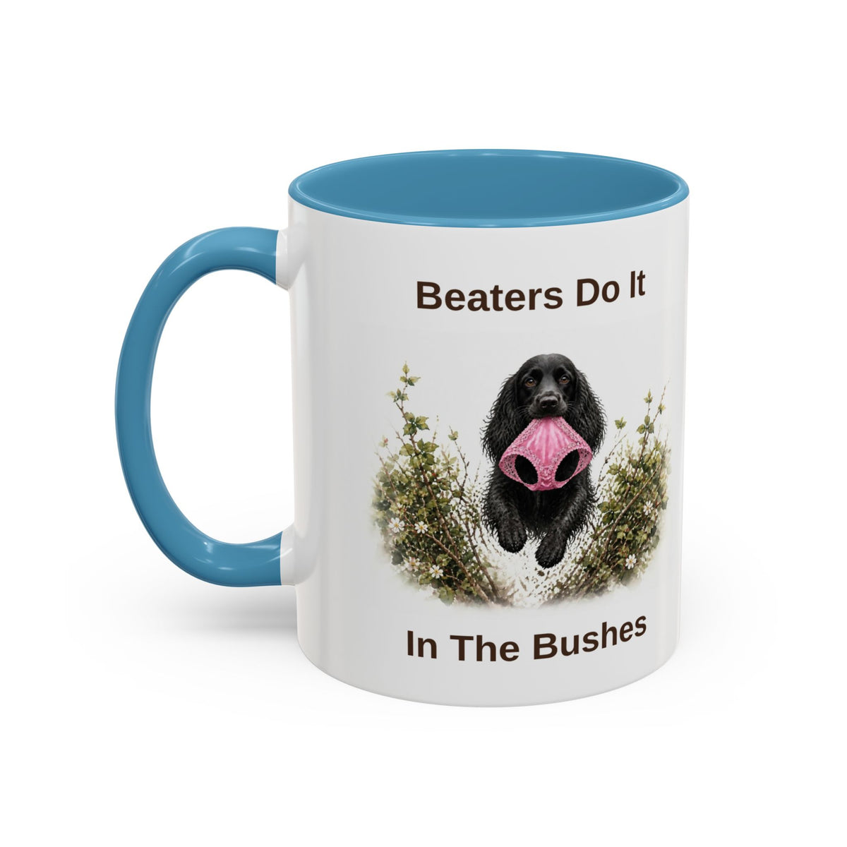 Beaters Mug - Cocker Spaniel - Black