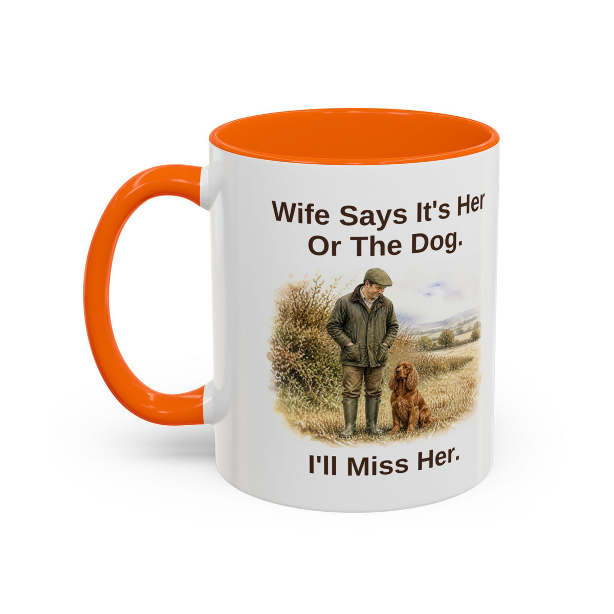 Wife Says Mug - Cocker Spaniel - Red