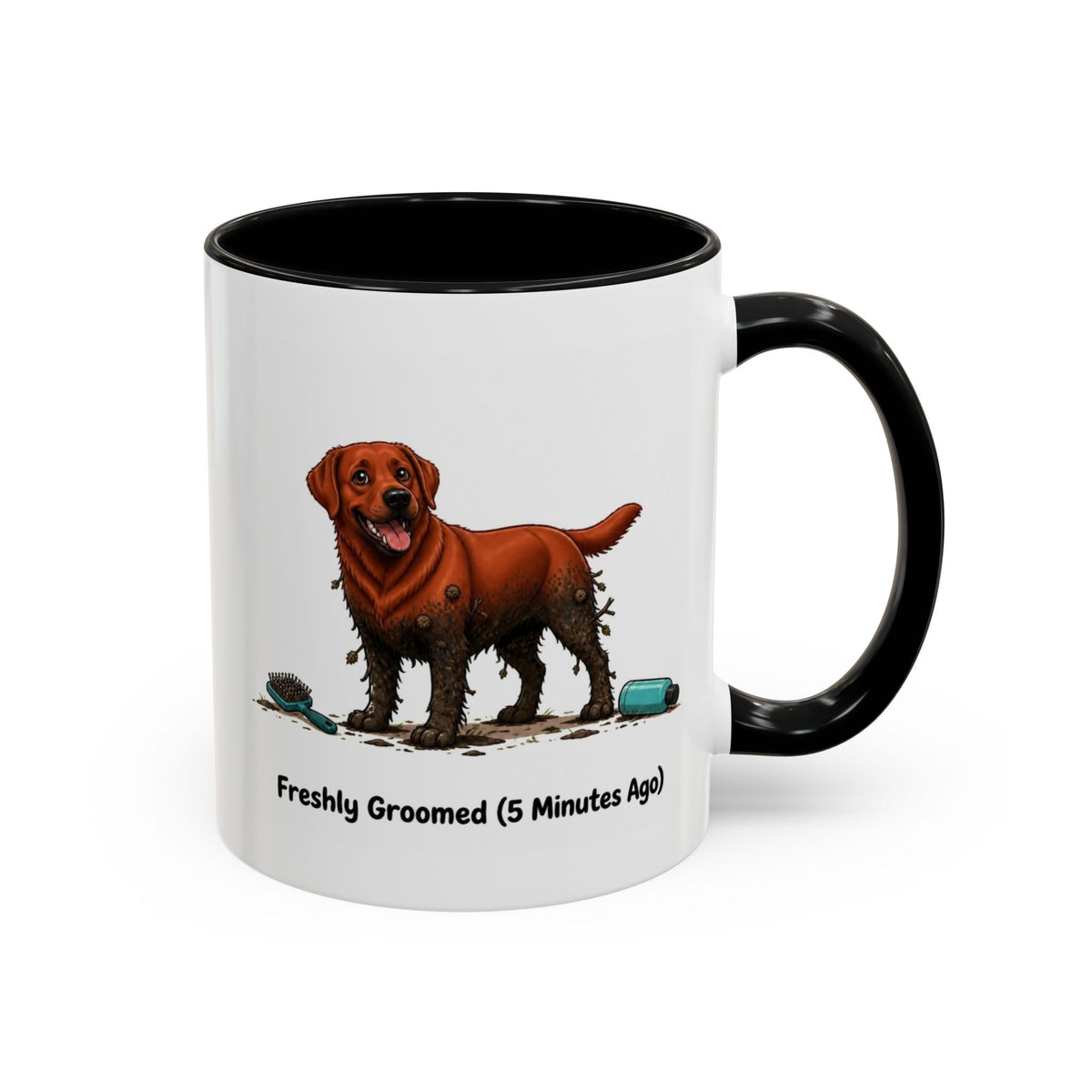 Freshly Groomed Mug - Labrador - Fox Red