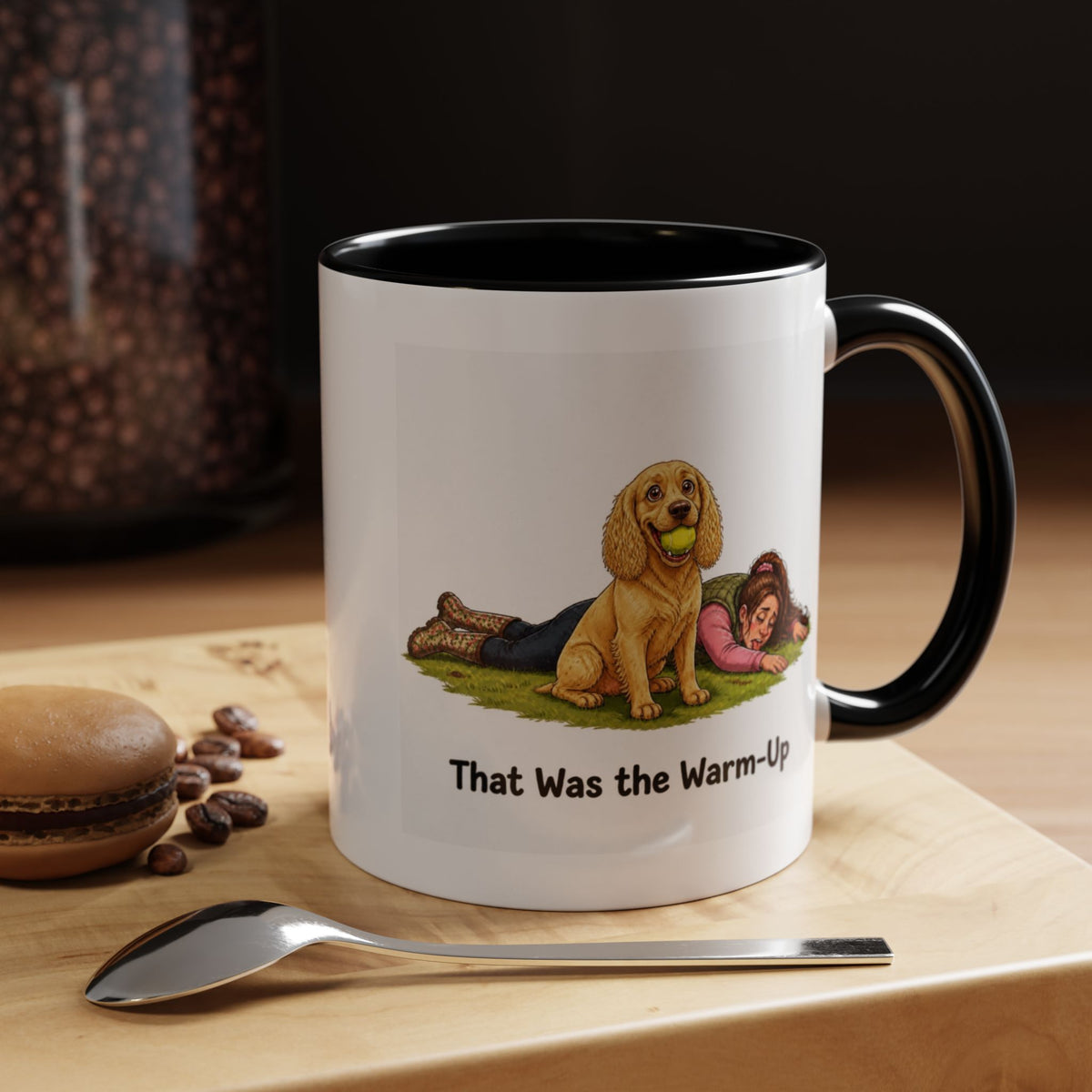 Warm-Up Mug - Cocker Spaniel - Yellow (Golden) - Woman