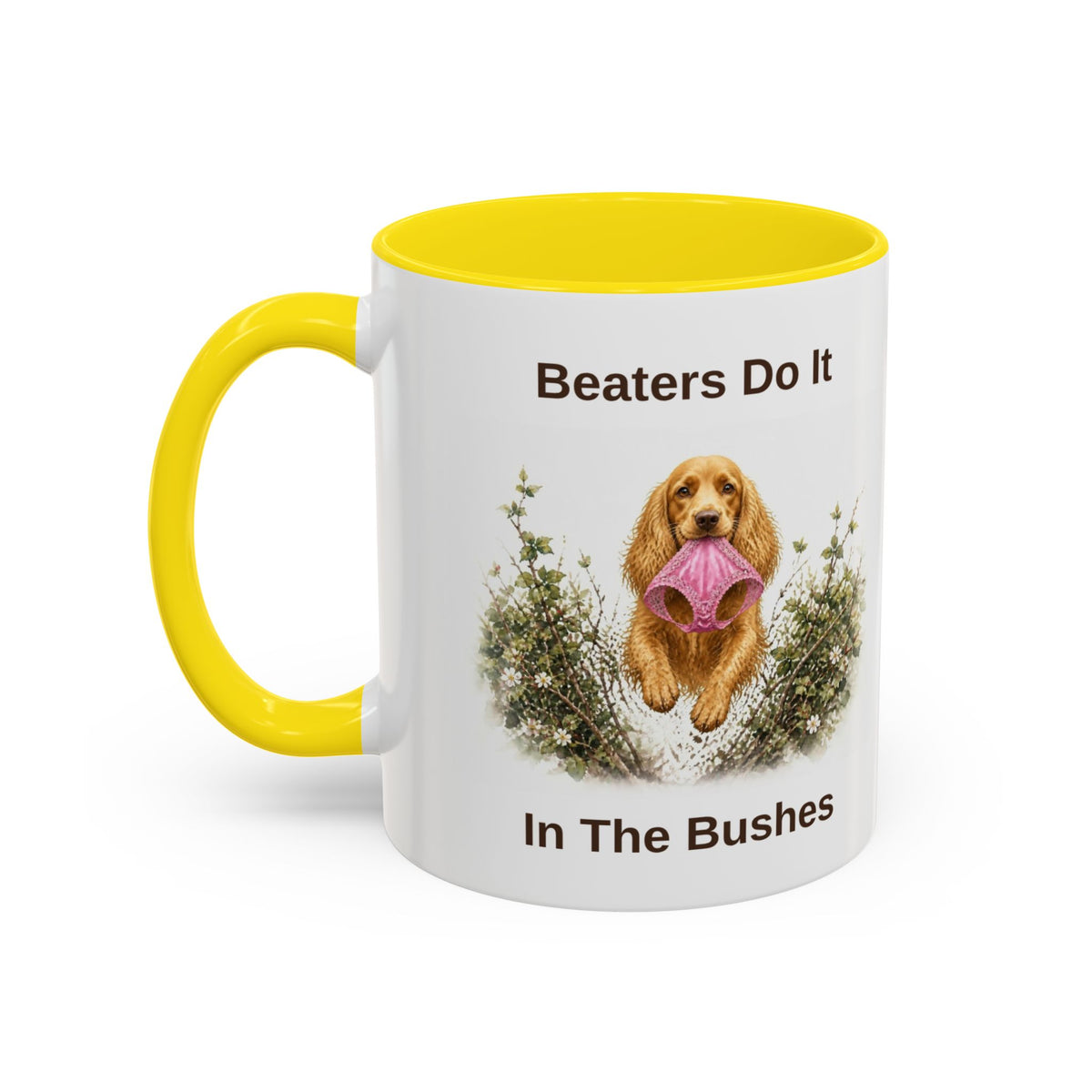 Beaters Mug - Cocker Spaniel - Yellow (Golden)