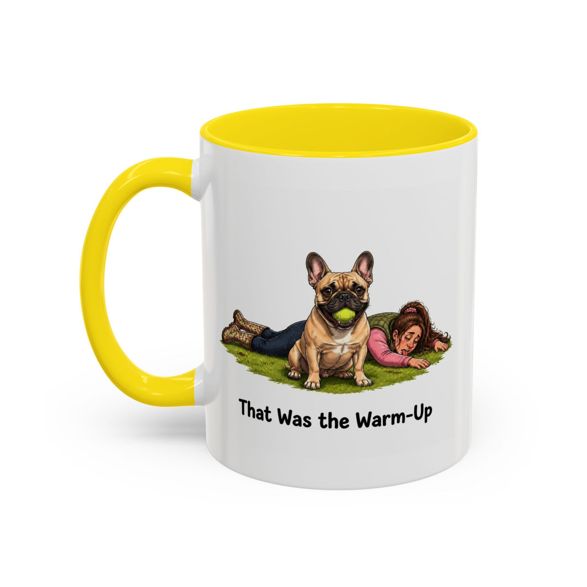 Warm-Up Mug - French Bulldog - Fawn - Woman