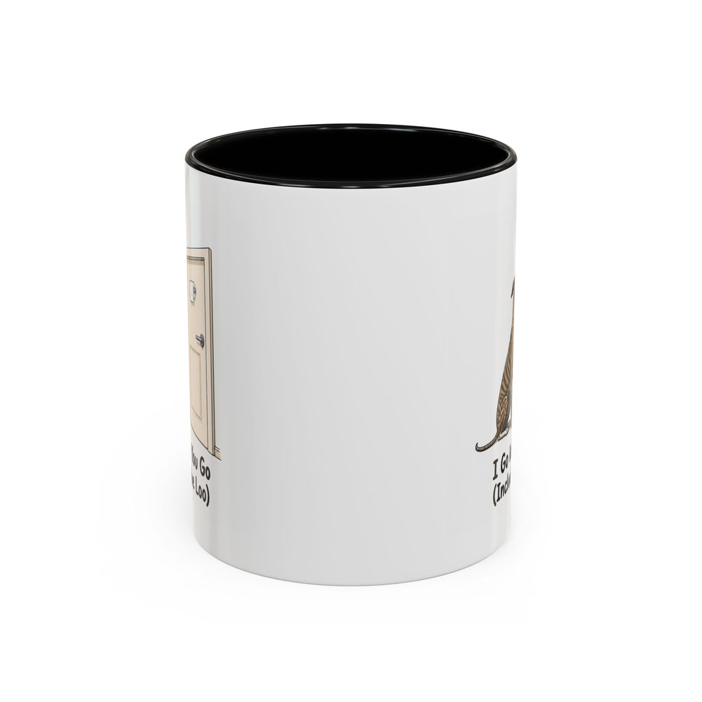 I Go Where You Go Mug - Whippet - Brindle