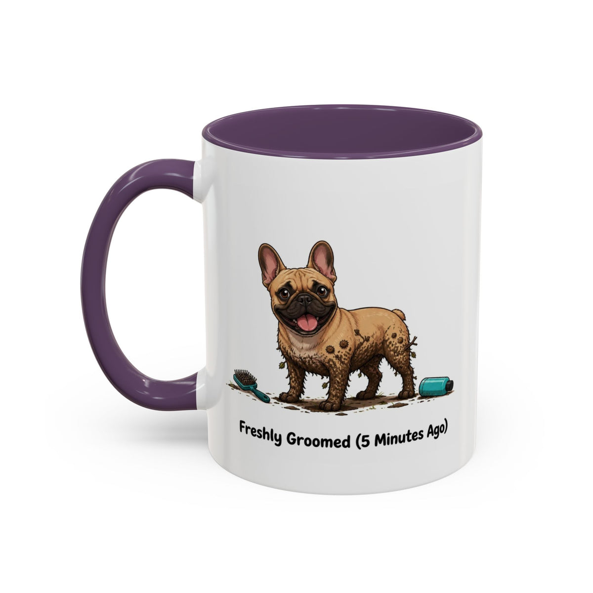 Freshly Groomed Mug - French Bulldog - Fawn