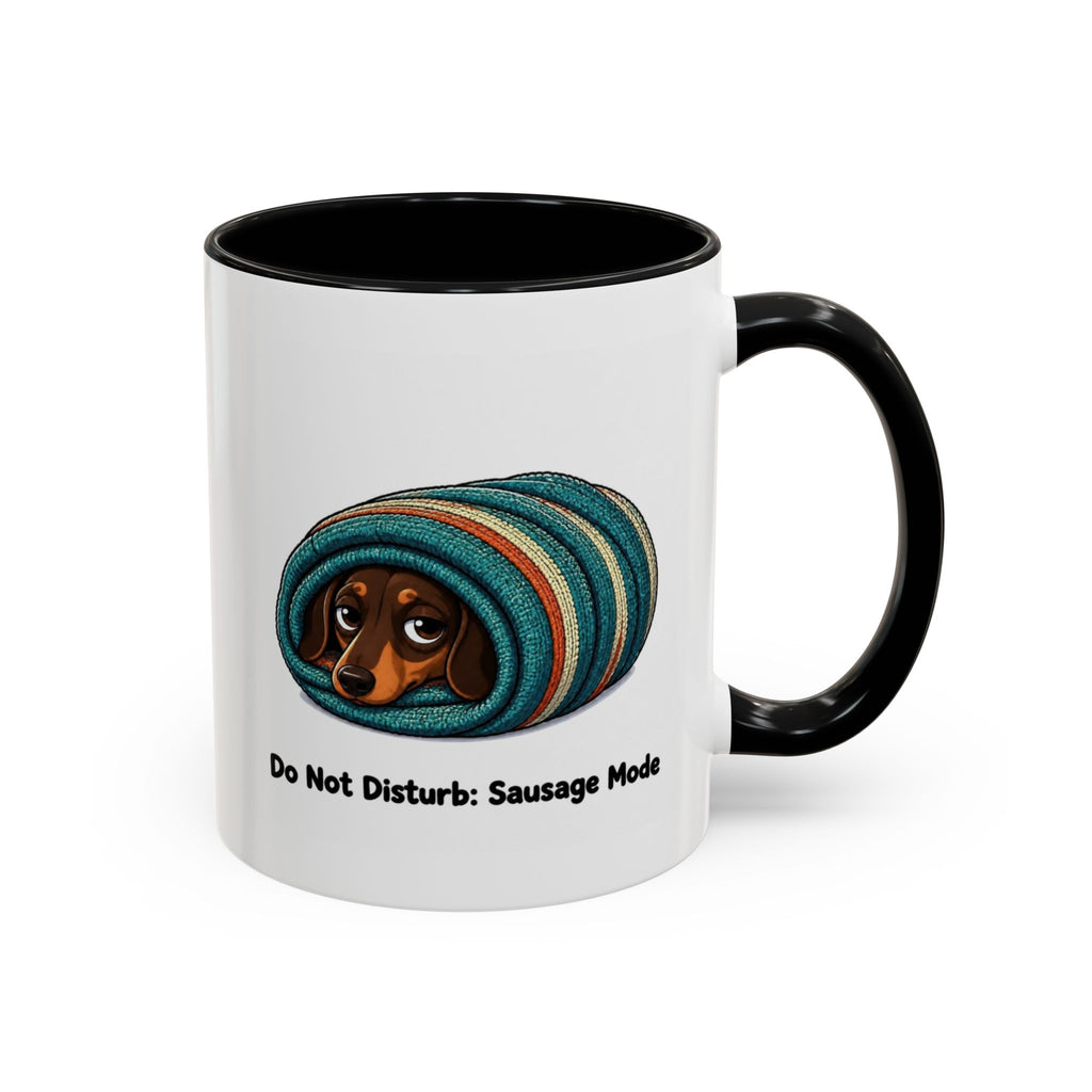 Sausage Mode Mug - Dachshund - Chocolate & Tan