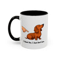 I Heard You Mug - Dachshund - Red