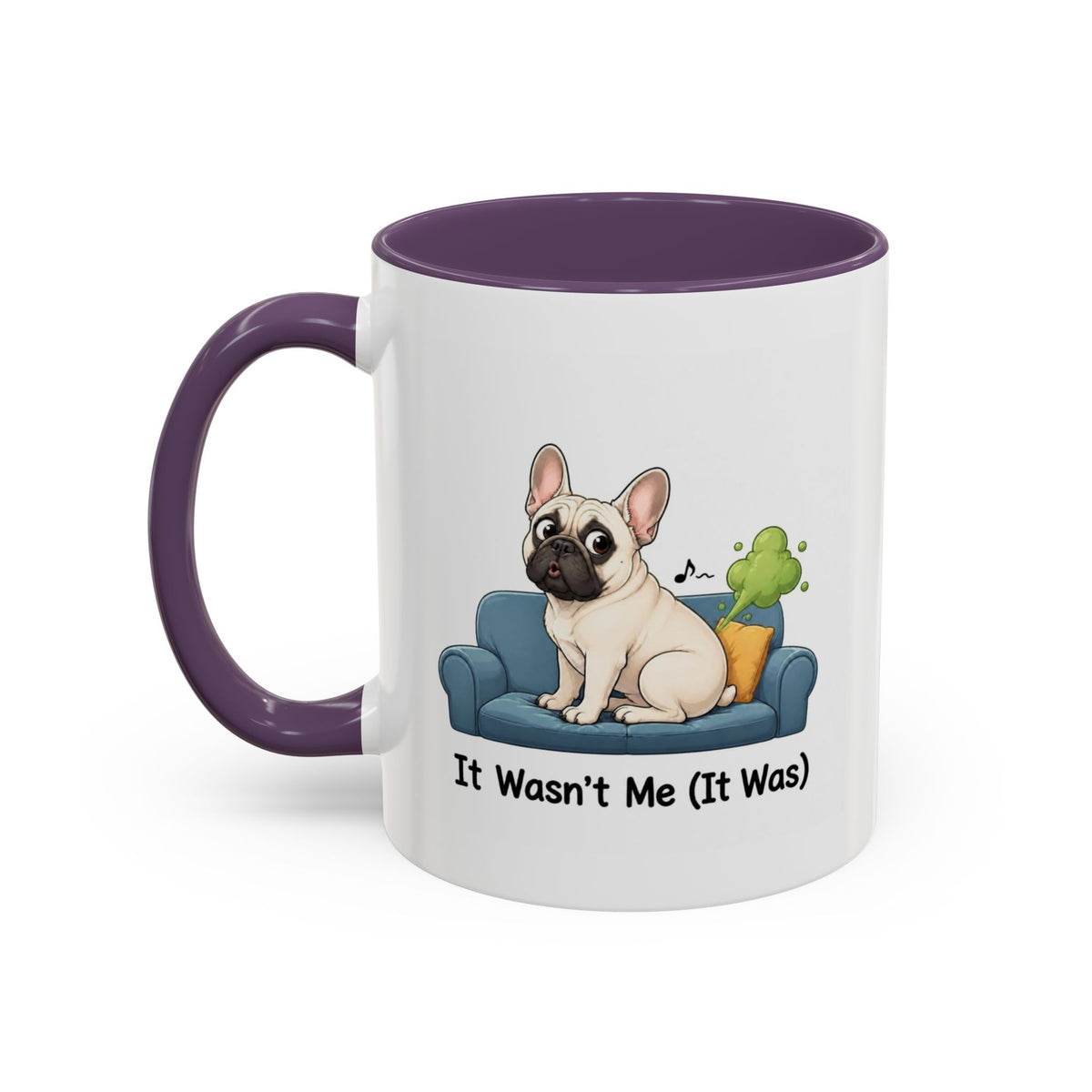 It Wasn't Me Mug - French Bulldog - Cream
