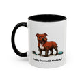 Freshly Groomed Mug - Staffordshire Bull Terrier - Red