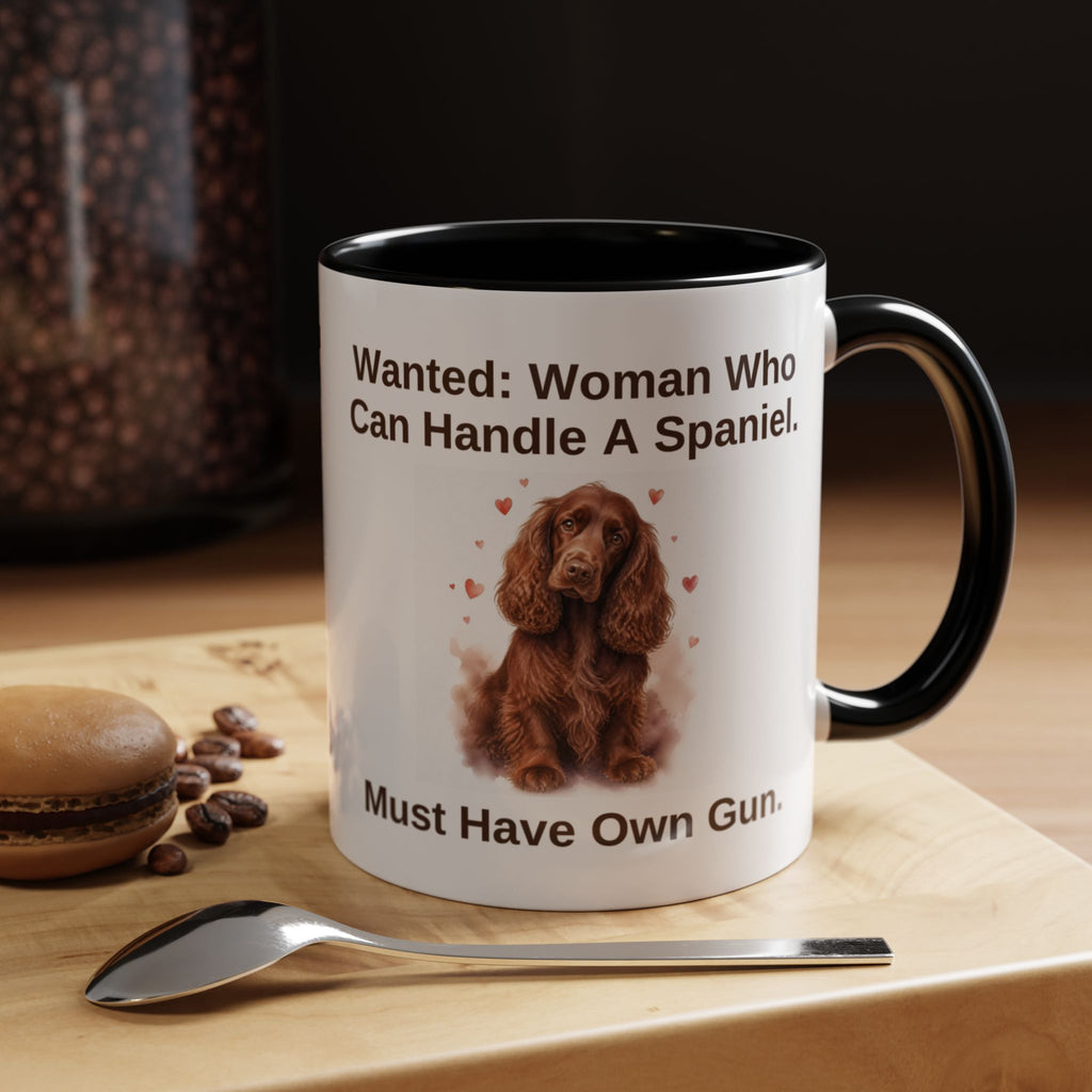 Wanted Mug - Cocker Spaniel - Brown - Woman